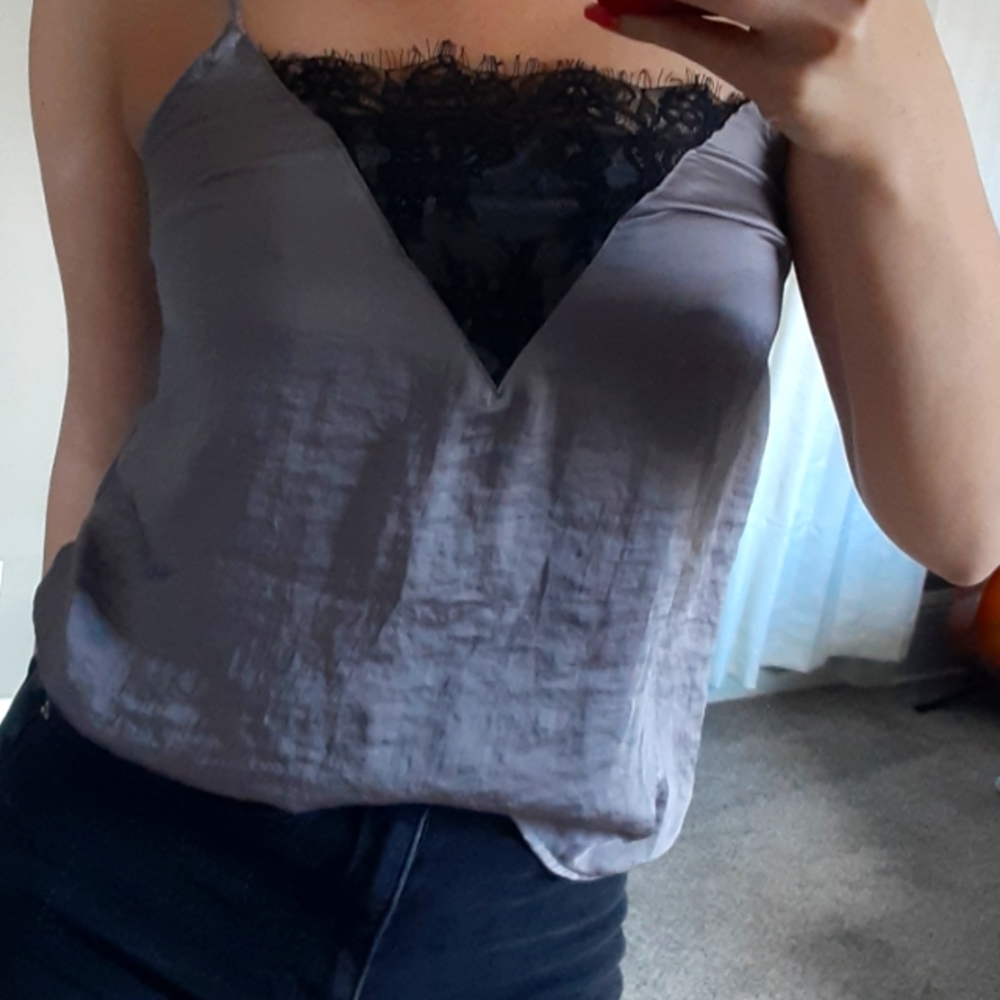Lace Detailed Tank Top